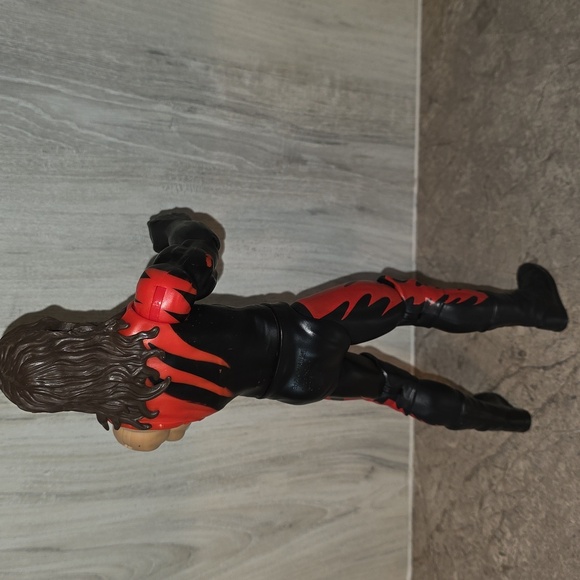 (J21)WWE MATTEL KANE TrueMoves Hinged 11.5" Wrestling Wrestler WWF Action Figure - Picture 4 of 6